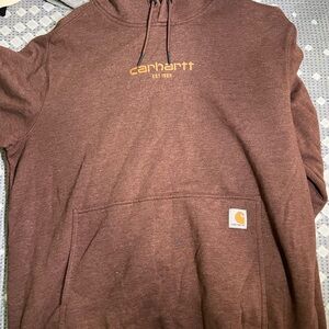 Carhartt Relaxed Fit Brown Sweatshirt
